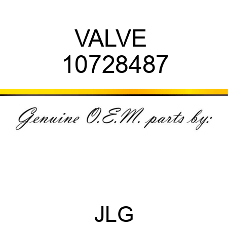 VALVE  10728487
