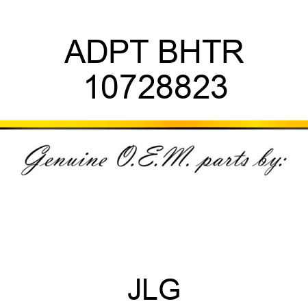 ADPT BHTR 10728823