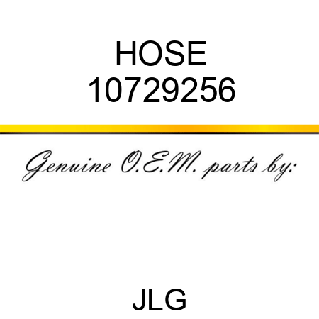 HOSE 10729256