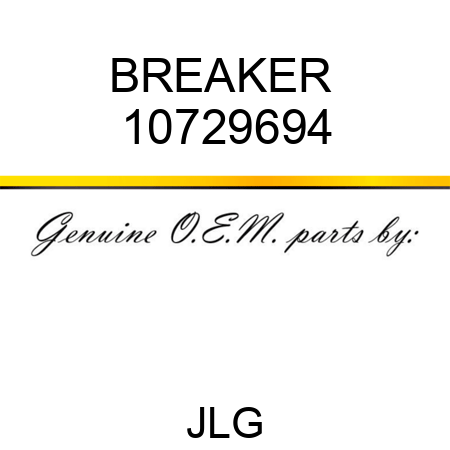 BREAKER  10729694