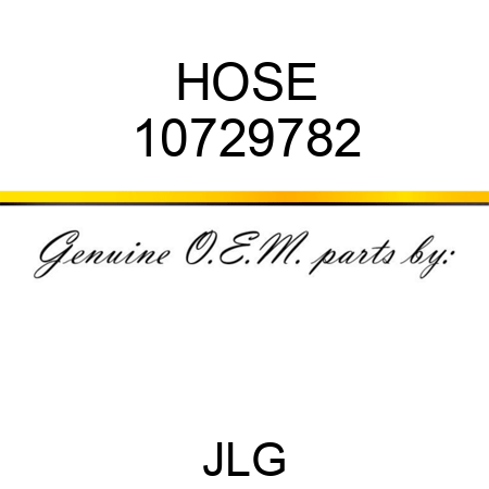 HOSE 10729782