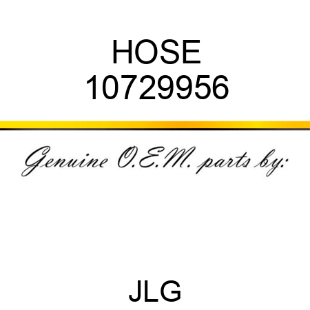 HOSE 10729956