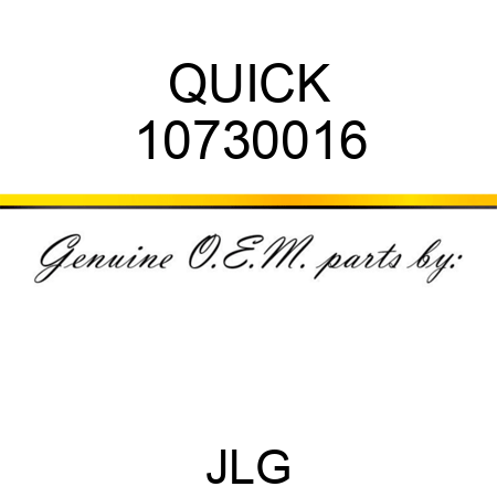 QUICK 10730016