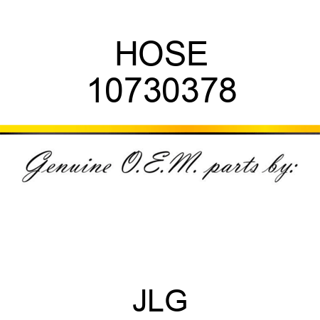 HOSE 10730378