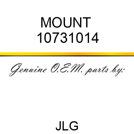 MOUNT  10731014