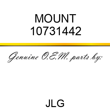 MOUNT 10731442