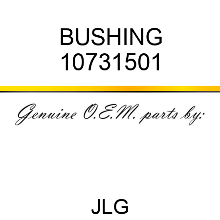 BUSHING 10731501