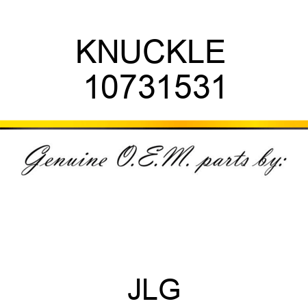 KNUCKLE  10731531