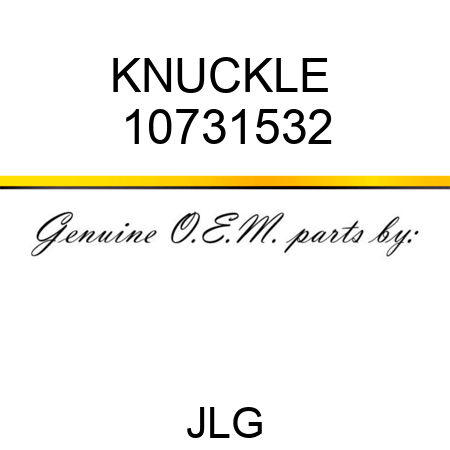 KNUCKLE  10731532