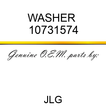 WASHER  10731574