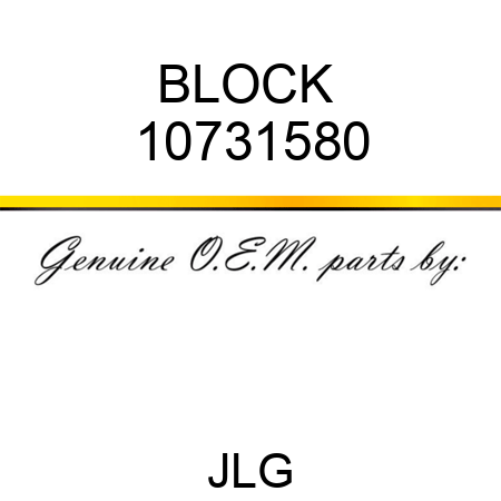 BLOCK  10731580