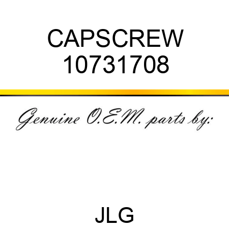 CAPSCREW 10731708