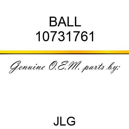 BALL 10731761