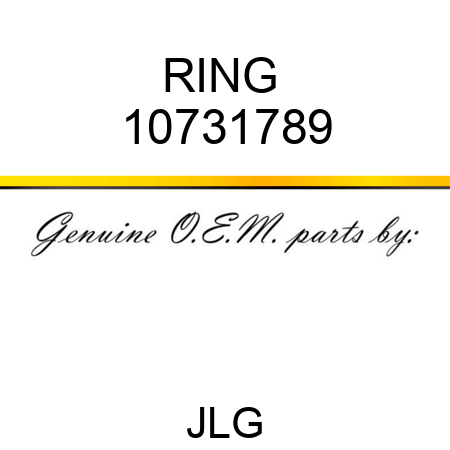 RING  10731789