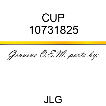 CUP 10731825