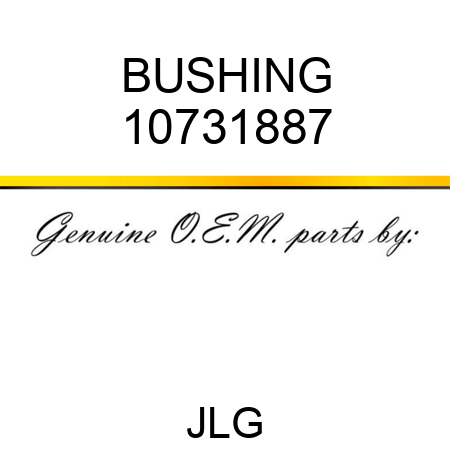 BUSHING 10731887