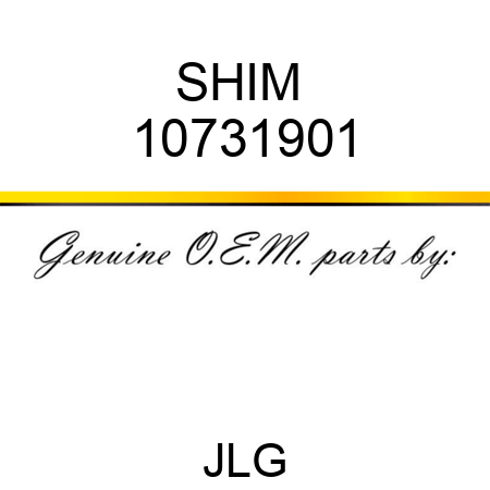 SHIM  10731901