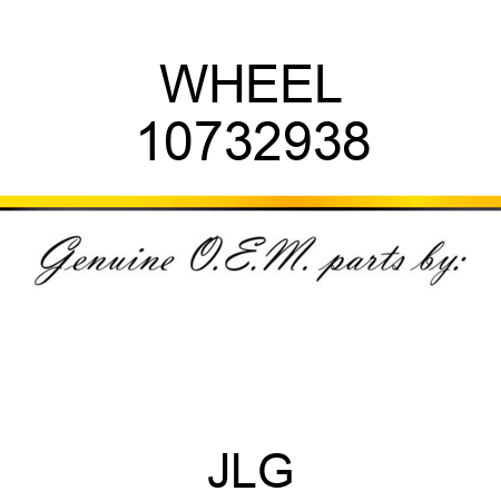 WHEEL 10732938