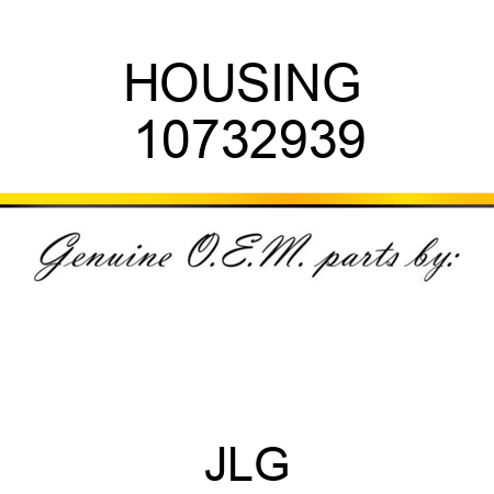 HOUSING  10732939