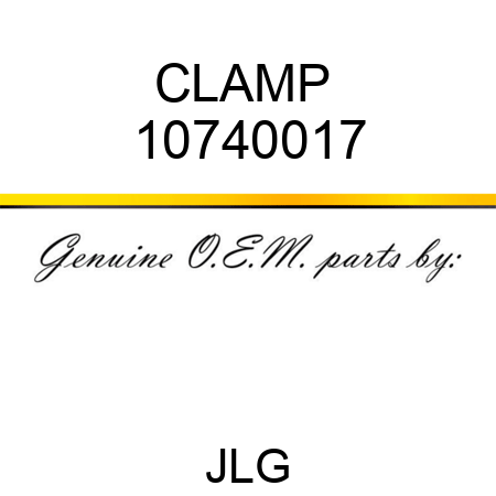 CLAMP  10740017