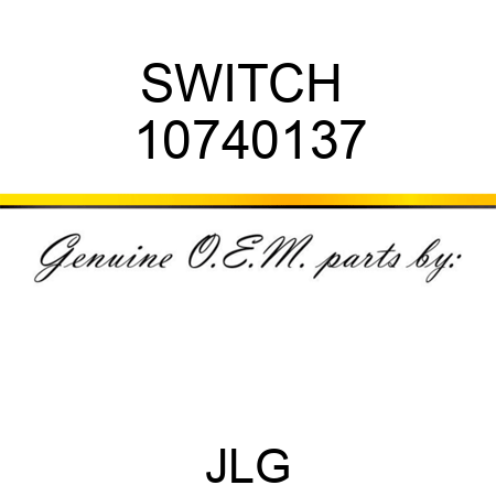 SWITCH  10740137