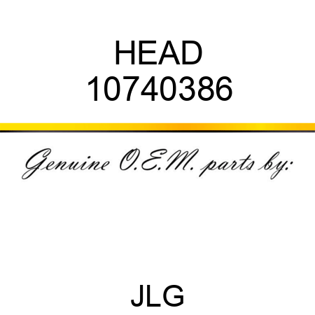 HEAD 10740386