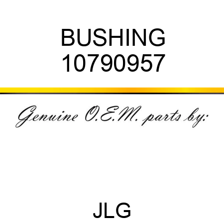 BUSHING 10790957