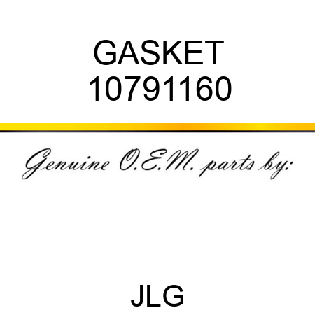 GASKET 10791160
