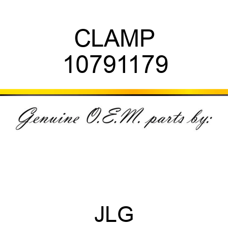 CLAMP 10791179