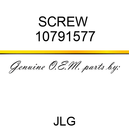SCREW  10791577