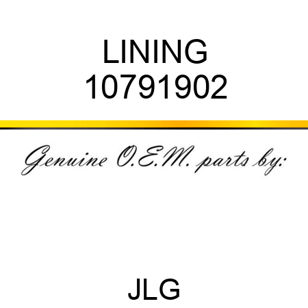 LINING 10791902