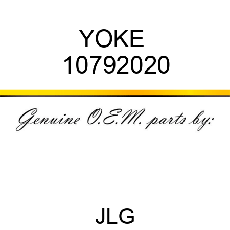 YOKE  10792020
