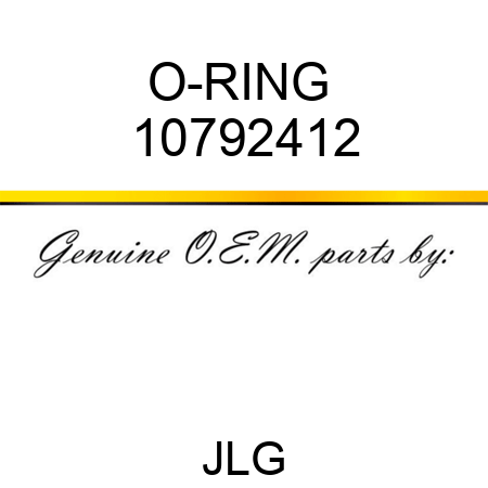 O-RING  10792412