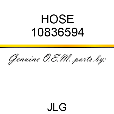 HOSE 10836594