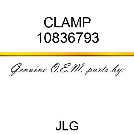 CLAMP 10836793
