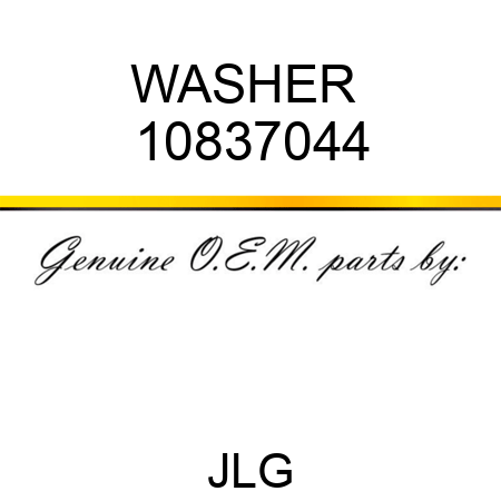 WASHER  10837044