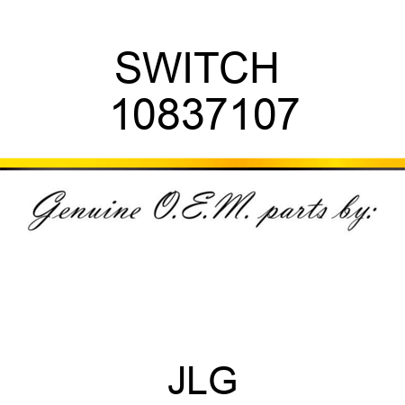 SWITCH  10837107