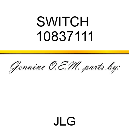 SWITCH  10837111