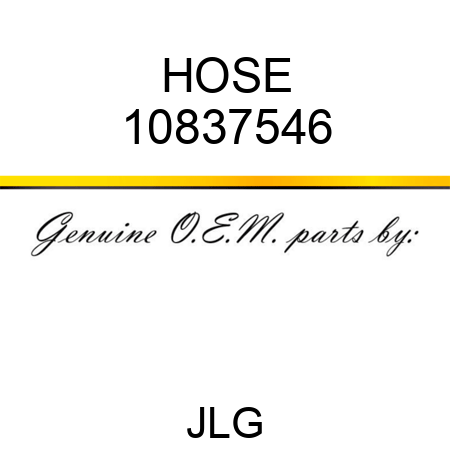 HOSE 10837546