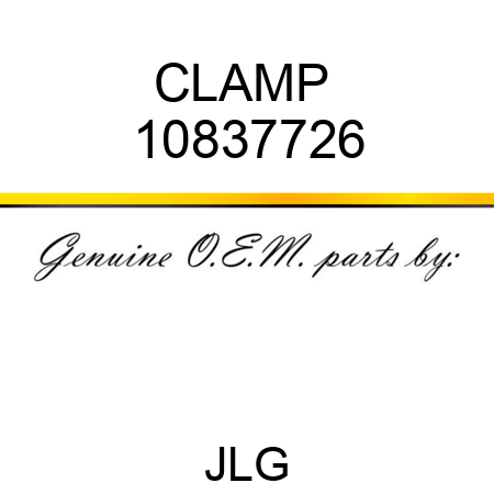 CLAMP  10837726