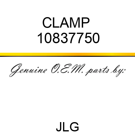 CLAMP  10837750