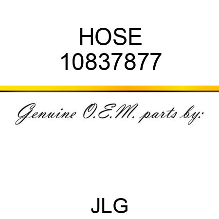 HOSE 10837877