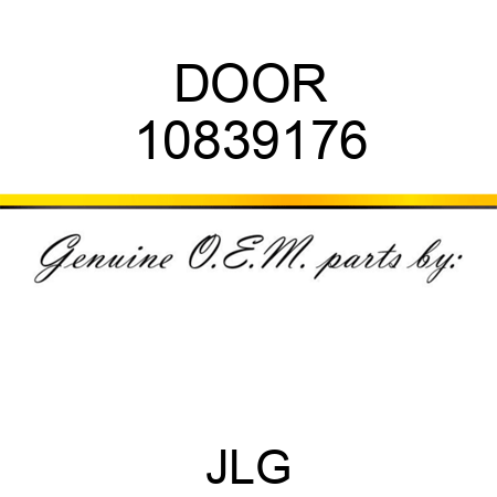 DOOR 10839176
