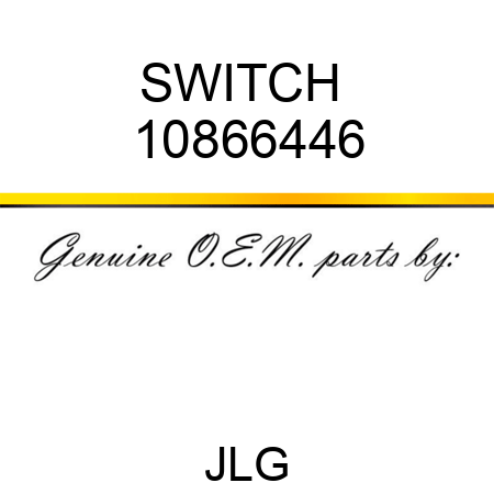 SWITCH  10866446