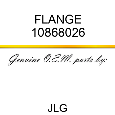 FLANGE 10868026