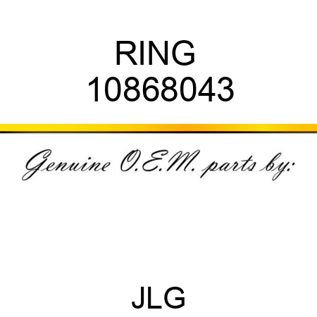 RING  10868043