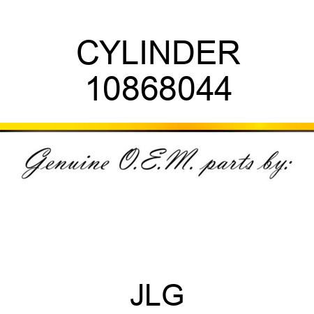 CYLINDER 10868044