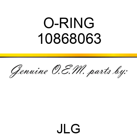 O-RING 10868063