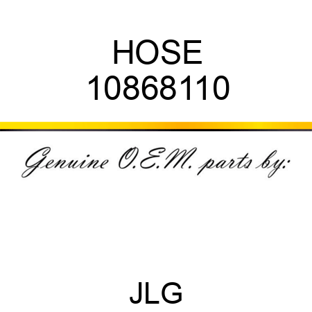 HOSE 10868110
