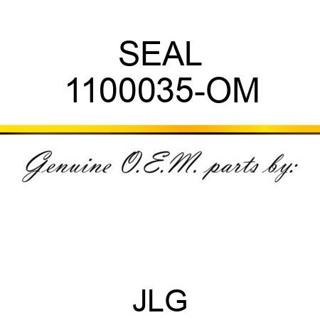 SEAL 1100035-OM